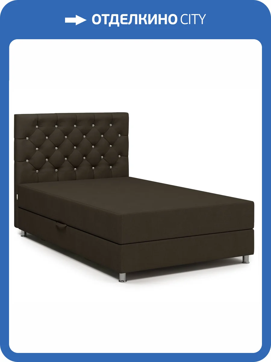 Кровать-тахта Шарм-Дизайн Шармэль Люкс 104210768 120x198 пони шоколад фото 4