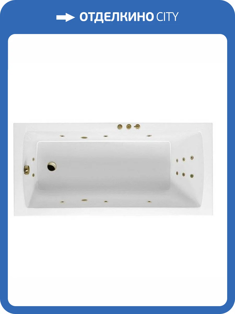 Акриловая ванна Excellent Aquaria SMART WAEX.AQU17.SMART.BR 170x75 бронза фото 4