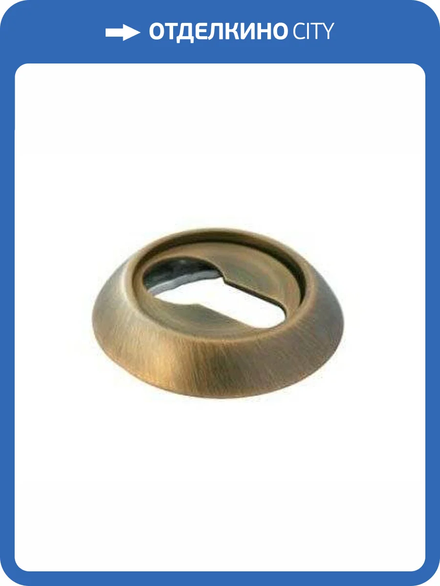 Накладка на цилиндр Morelli MH-KH MH-KH AB (Античная бронза) фото 3