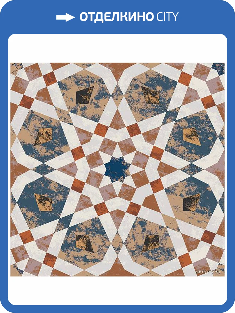 Керамогранит Infinity Ceramica Starlet Coral Carving 60x60 фото 2