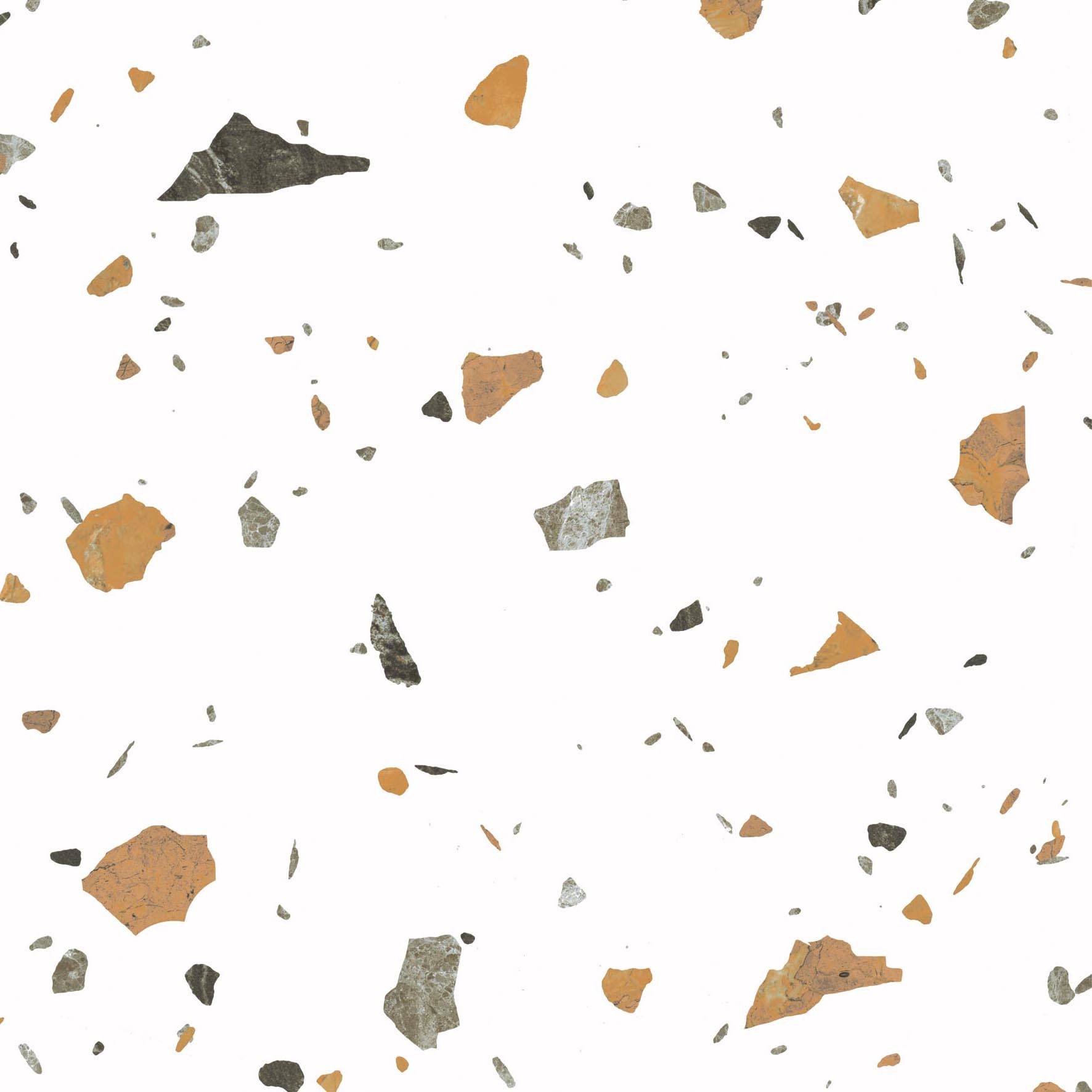Керамогранит Arcadia Ceramica Terazzo GI6003-A Blanco Matt Glossy INK 60x60