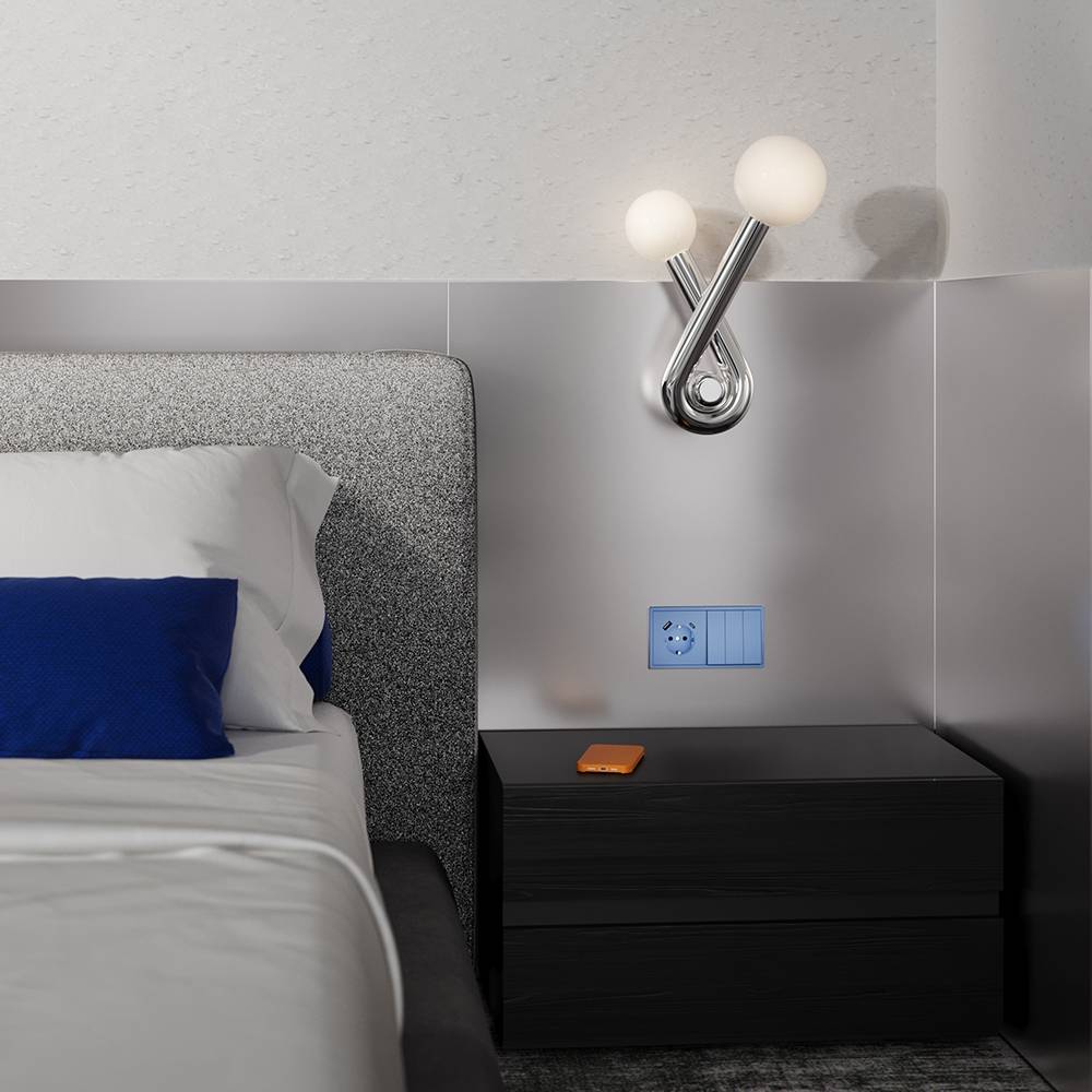 Клавиши для 3-клавишного выключателя Voltum S70 VLS000515 деним фото 6