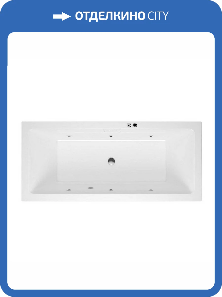 Акриловая ванна Excellent Heaven Slim SOFT WAEX.HEV17S.SOFT.CR 170x75 хром фото 4