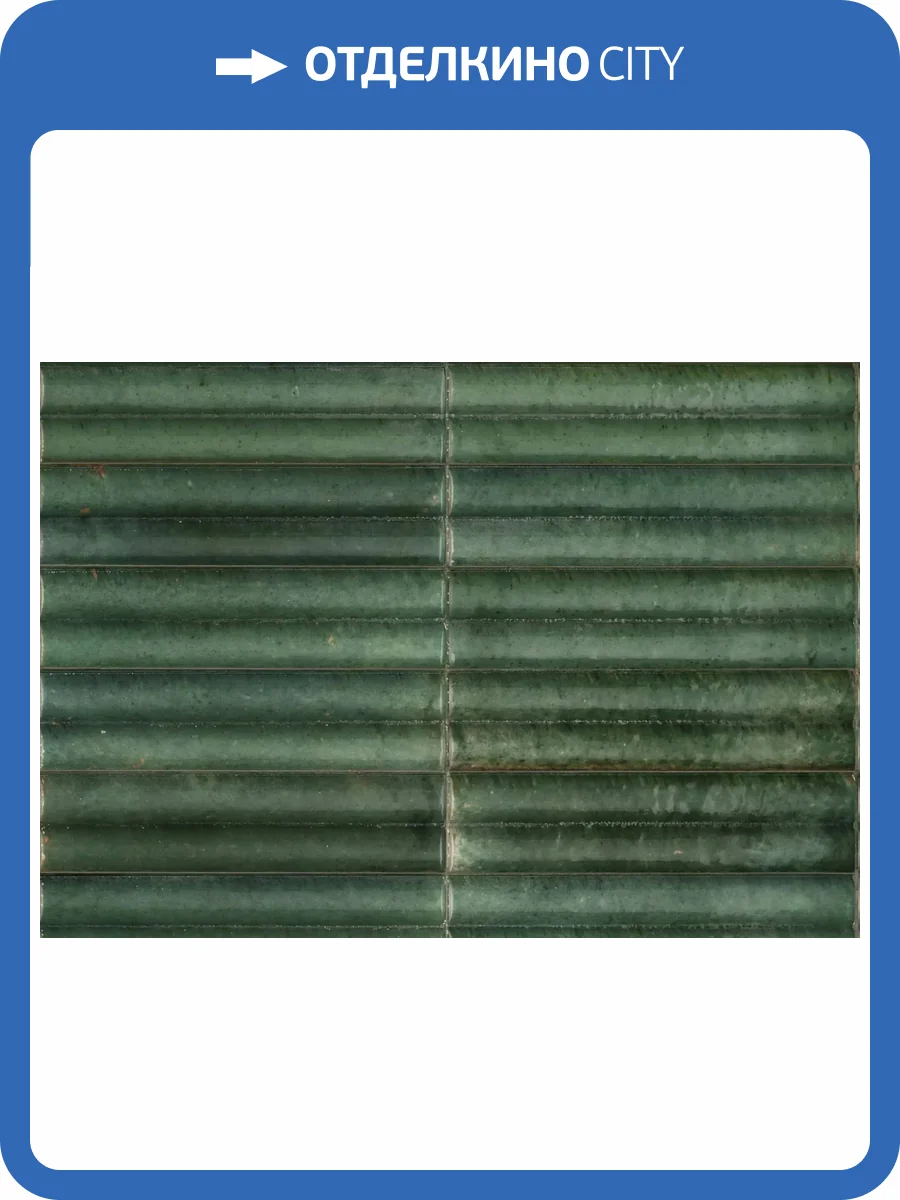 Керамогранит Marazzi Italy Lume MP92 Green 3D Swing Lux Struttura 6x24 фото 41