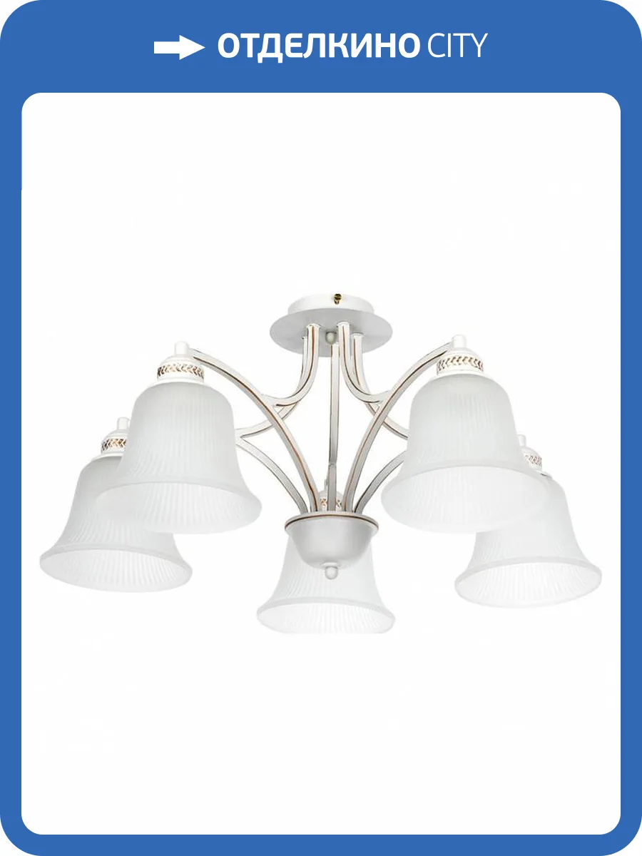 Потолочная люстра Arte Lamp Emma A2713PL-5WG фото 2