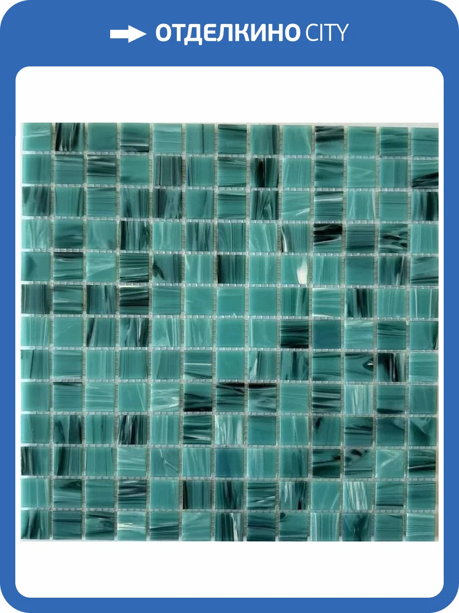 Мозаика Pixel Mosaic Стеклянная мозаика PIX131 (2.3x2.3) 32.7x32.7 фото 3