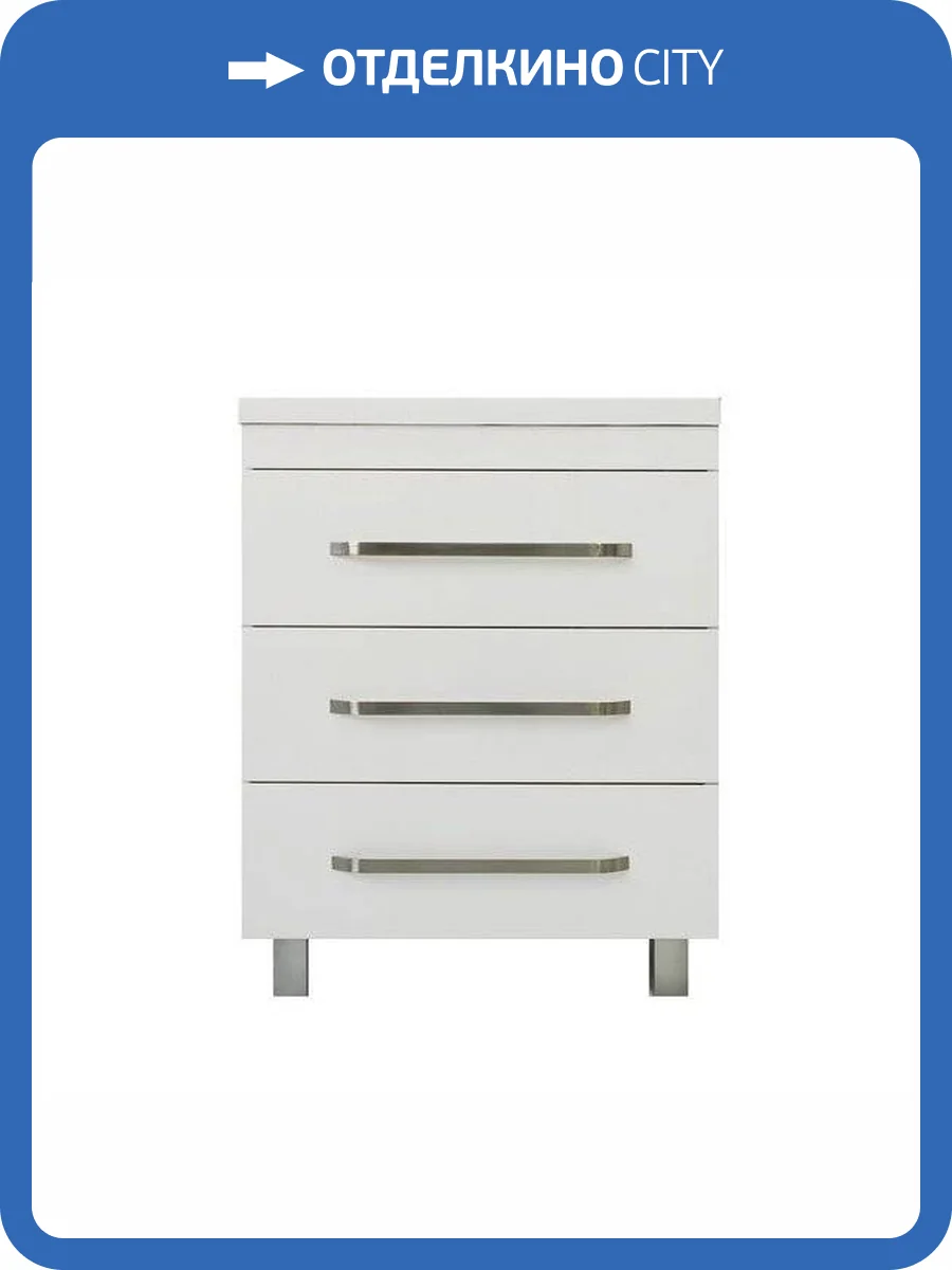 Тумба с раковиной Эстет Monaco ФР-00002265 напольный, 3 ящика, 76x69.8 фото 7