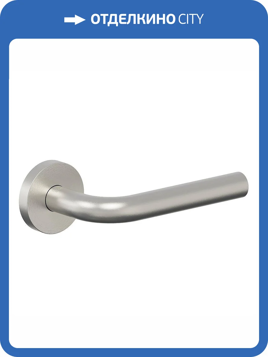 Дверная ручка Bravo IR-1101 SS фото 2