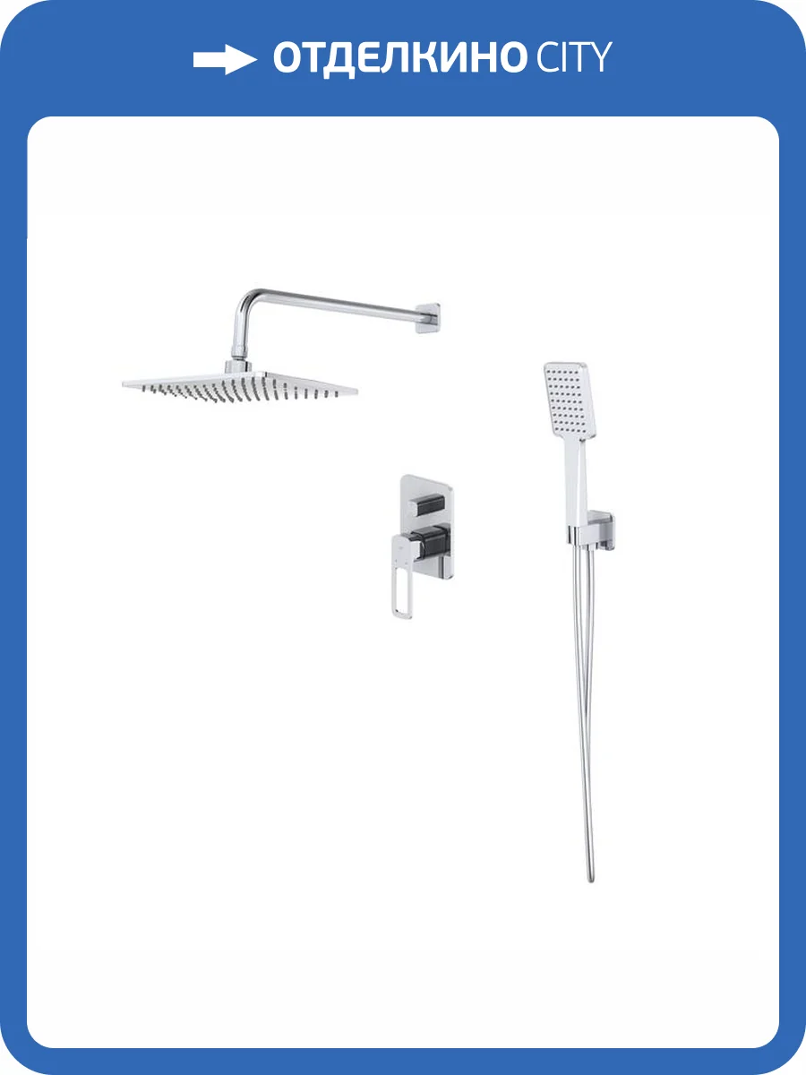 Душевая система Iddis Slide SLISB02i67 хром фото 7