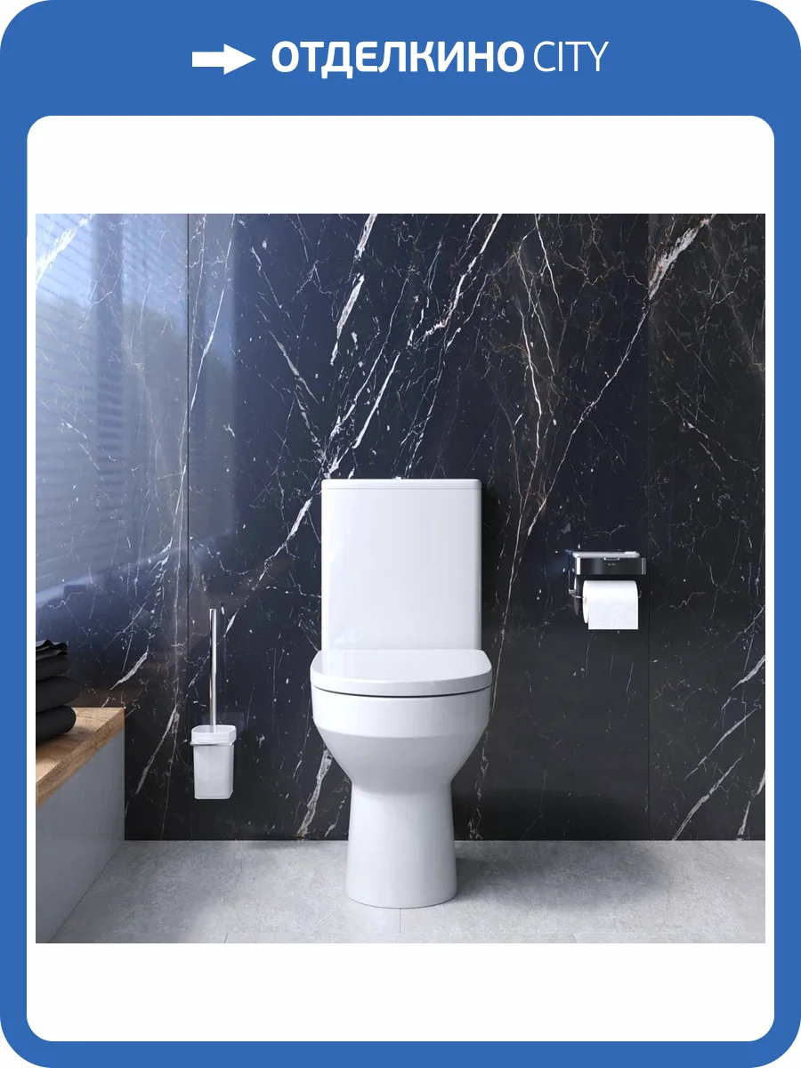 Унитаз-компакт Am.Pm Spirit CK70DC с гигиеническим душем, с ершиком, с аксессуарами фото 7