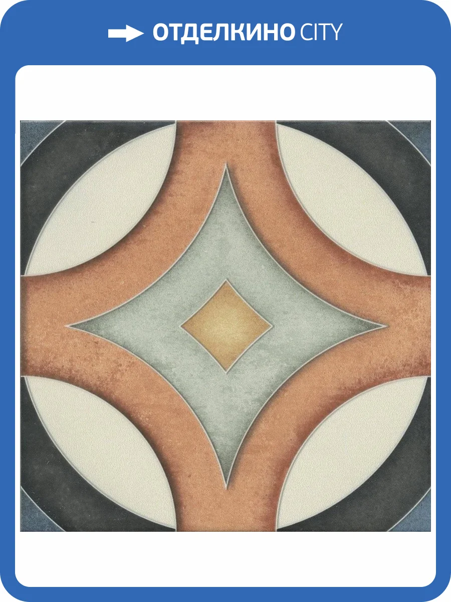 Декор Kerama Marazzi Фантазия HGD\A557\5009 3 Матовый 20x20 фото 6