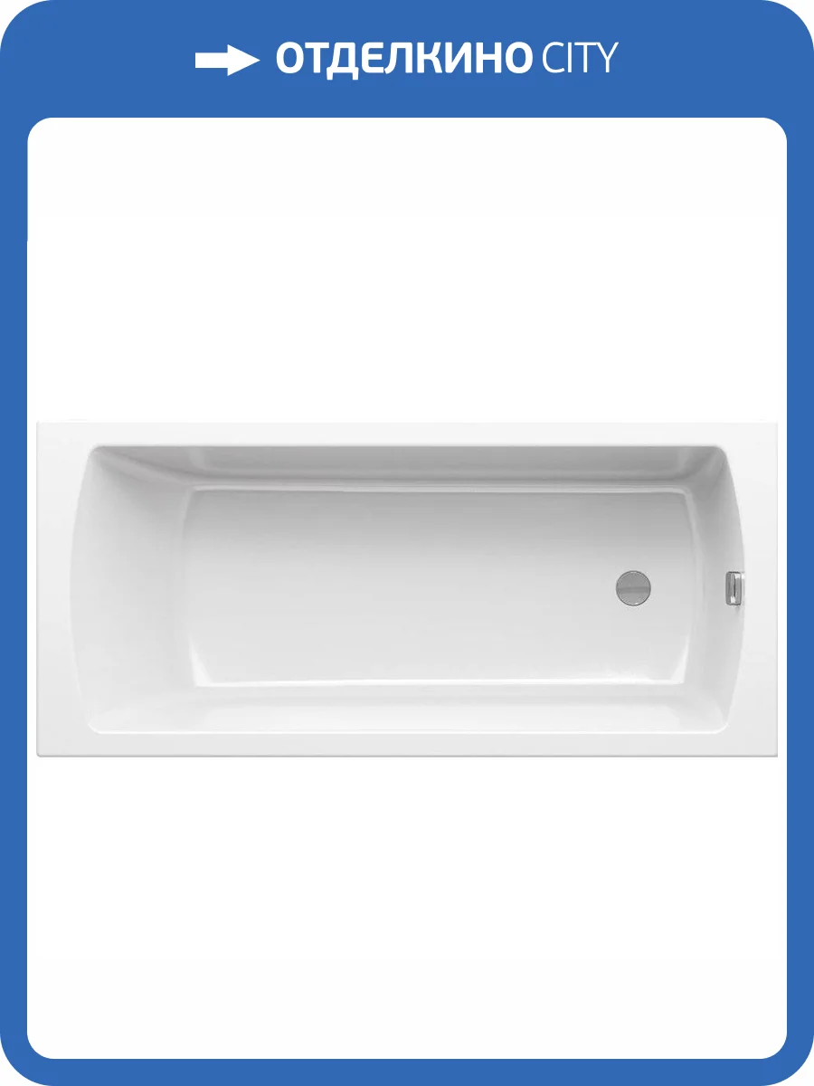 Акриловая ванна Ravak Classic II 150x70 с ножками фото 6