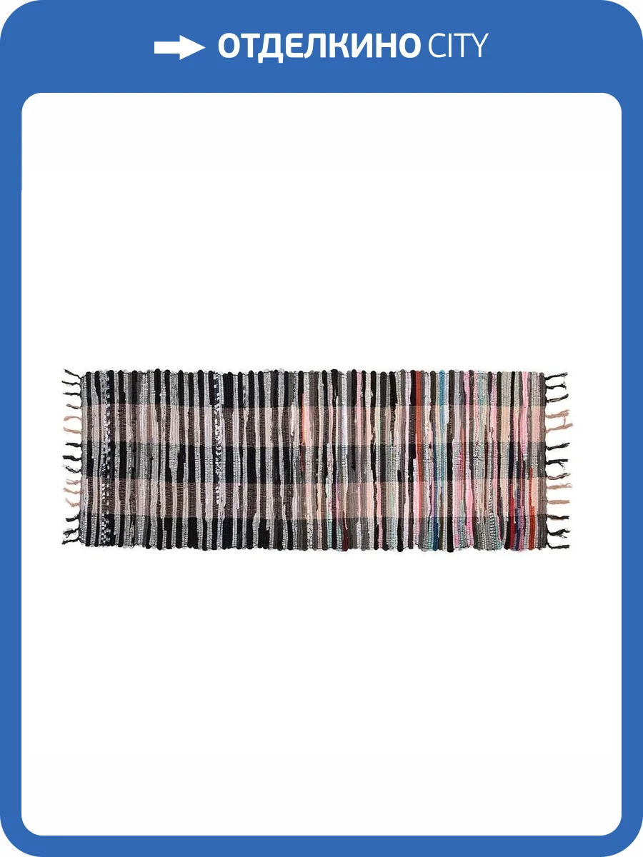 Коврик Vortex Вологодский 20053 хлопковый 60x180 см фото 3