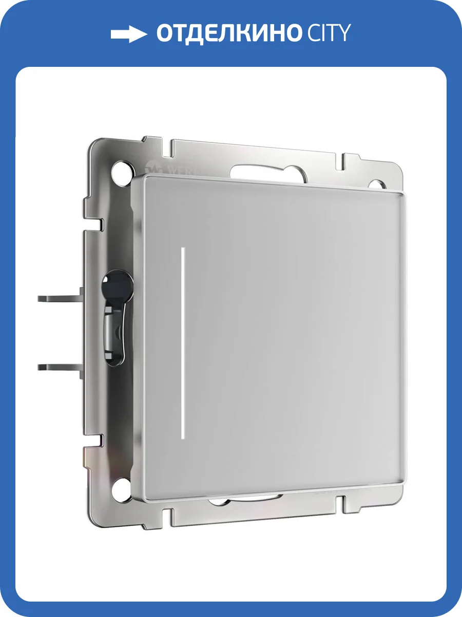 Сенсорный выключатель одноклавишный с подсветкой Werkel W4512006 фото 4