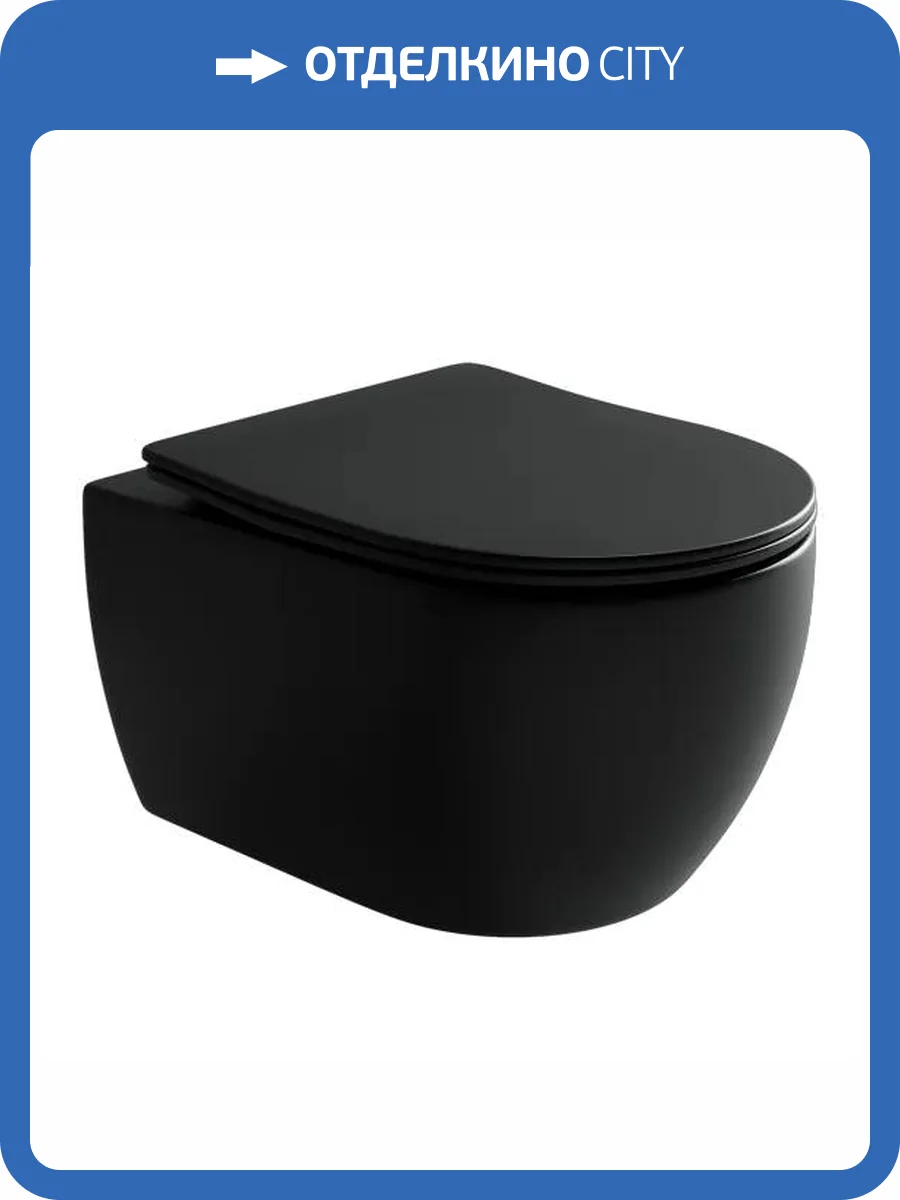 Унитаз подвесной Ceramica Nova Play CN3001MB Rimless фото 6