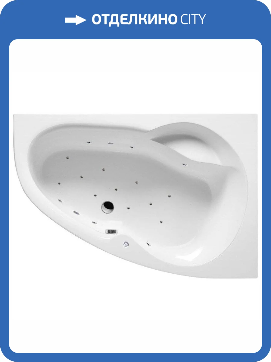 Акриловая ванна Excellent Newa WAEX.NEP16.RELAX 160x95 правая фото 7
