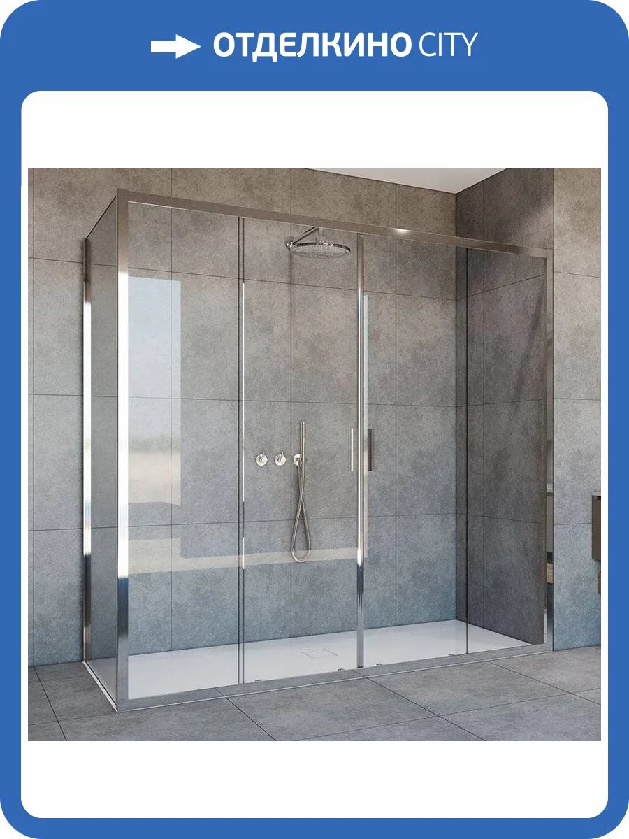 Душевой уголок Vincea Garda VSR-1G29018CL 180x90 см, профиль хром, стекло прозрачное фото 9