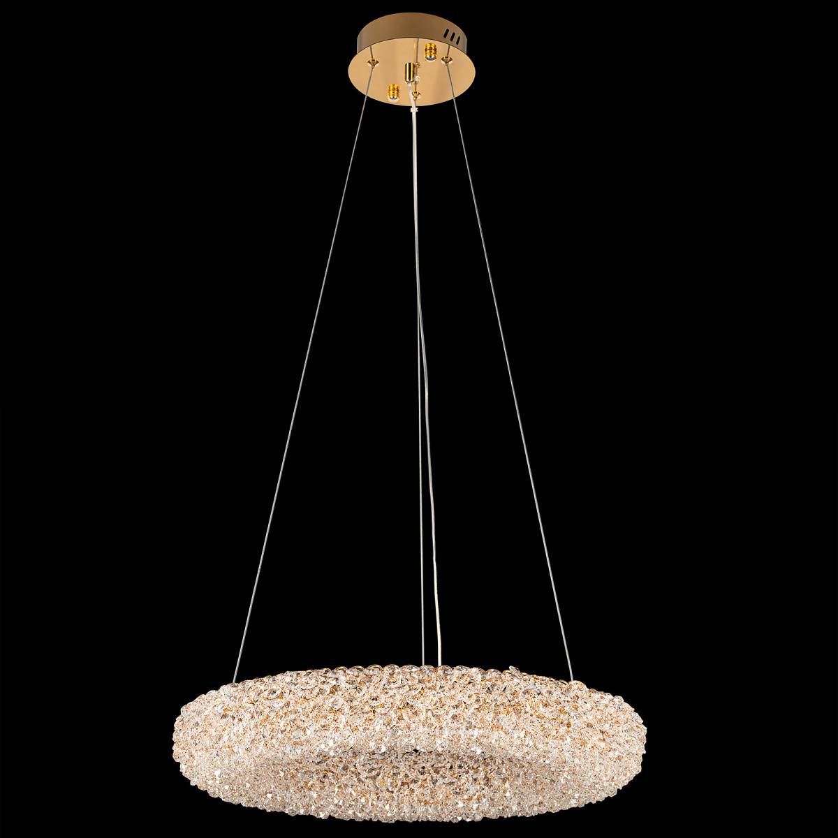 Люстра подвесная хрустальная светодиодная Citilux Cloudy CL323152 фото 5