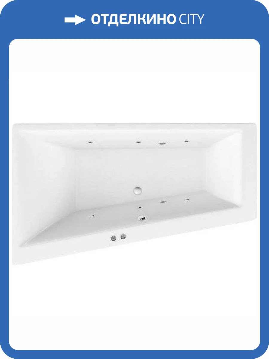 Акриловая ванна Excellent Sfera Slim WAEX.SFL17S.SOFT.CR 170x100 левая фото 8