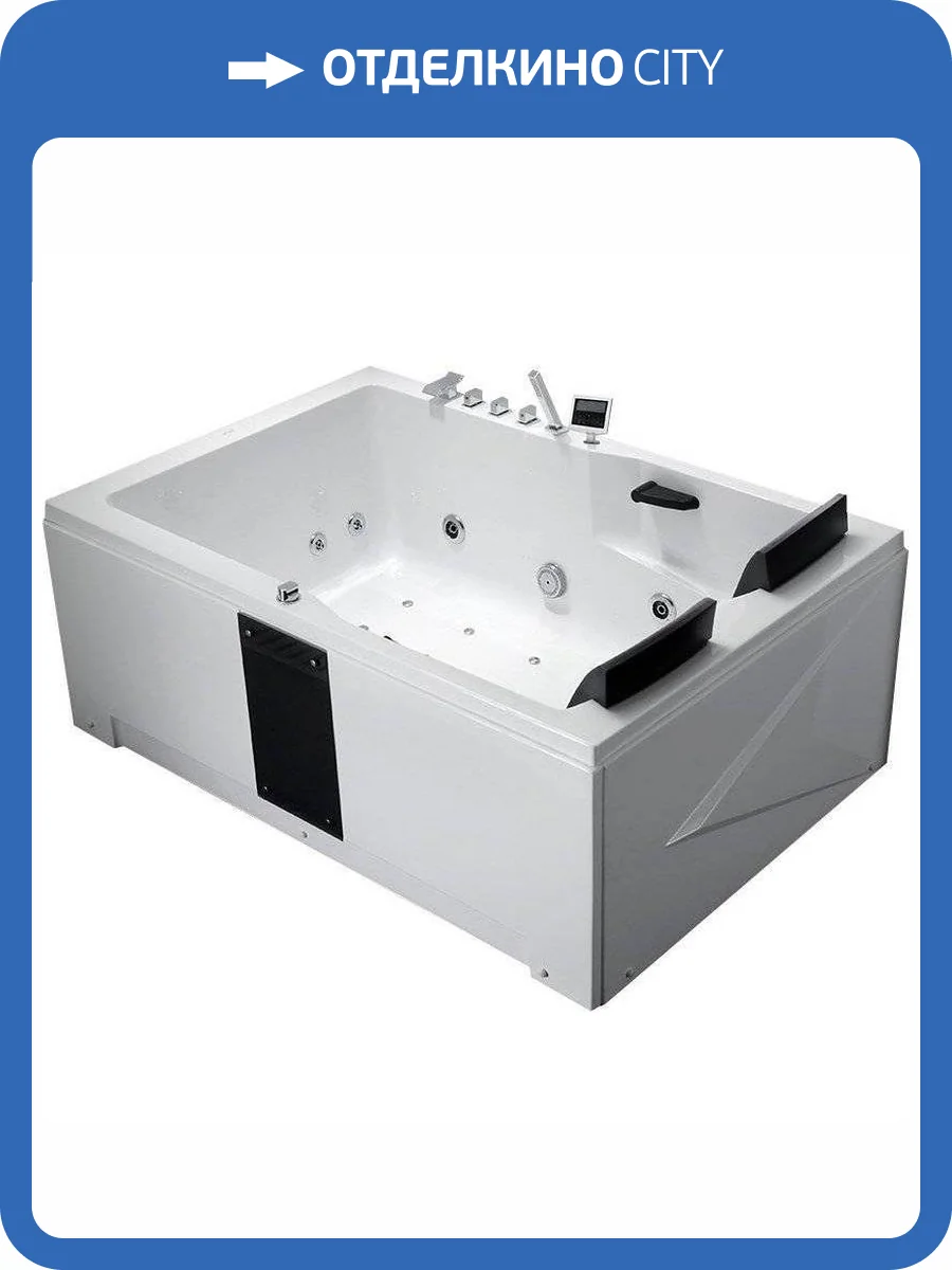 Акриловая ванна Gemy G9061 K L 180x120 фото 5