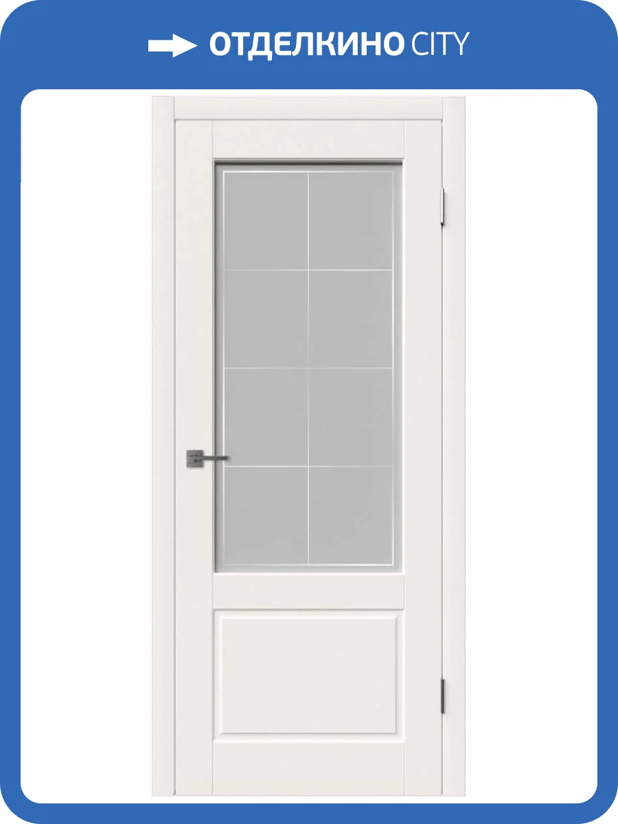 Межкомнатная дверь Владимирская Фабрика Дверей Sheffield Ivory стекло Print Cloud 800x2000 фото 2