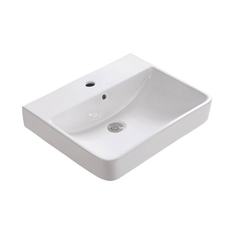 Раковина Splendy Memory ME10555P1YW белая 55x44