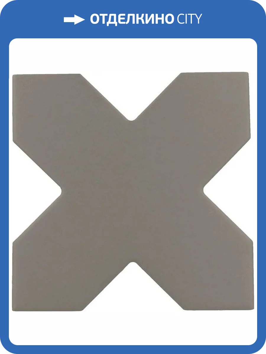 Керамогранит Equipe Porto 30618 Cross Black 12x12 фото 9