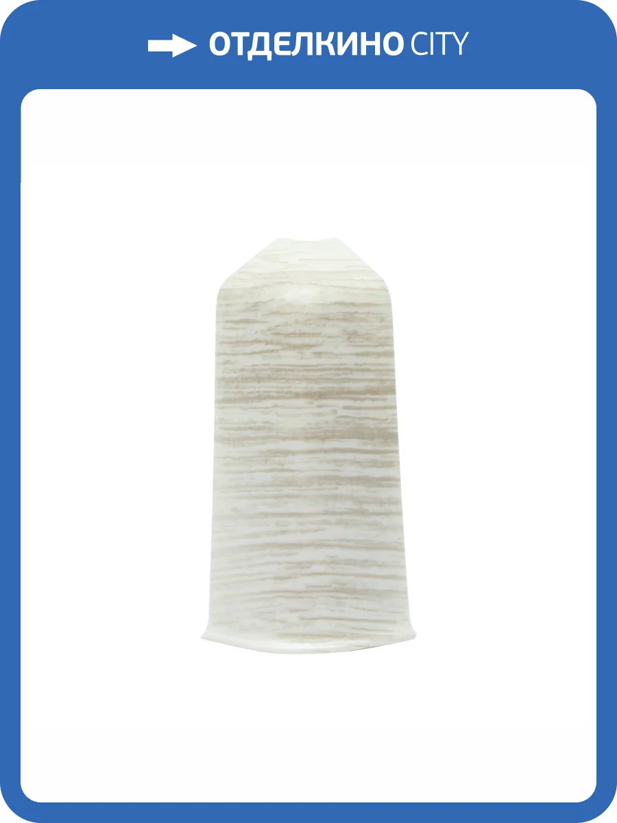 Наружный (внешний) угол Royce 323 Дуб Льняной 80 мм (упаковка - 2 шт) фото 2