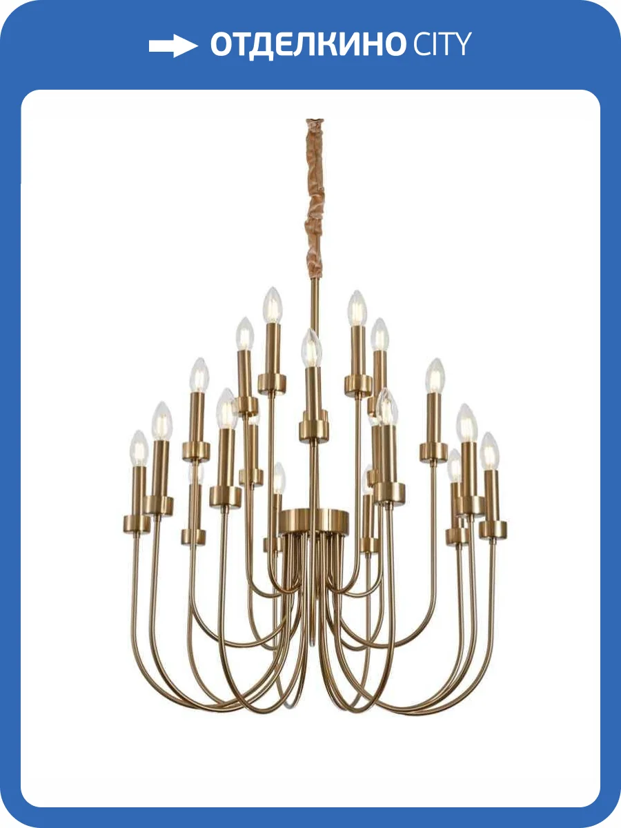 Люстра подвесная Alfa Light F1124-15 фото 2