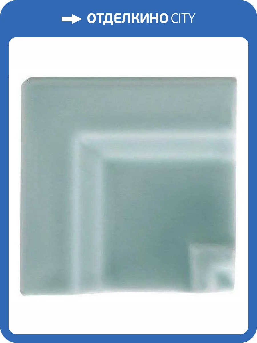 Угол Adex Neri ADNE5630 Angulo Marco Cornisa Clasica Sea Green 7.5x7.5 фото 2