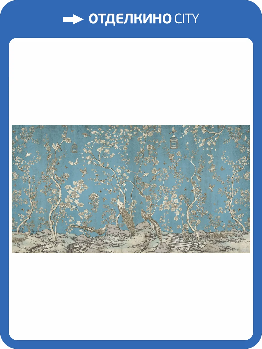 Бесшовные Eco обои Ortograf Flora 31216 Chinoiserie Холст ОЕ-Х фото 2