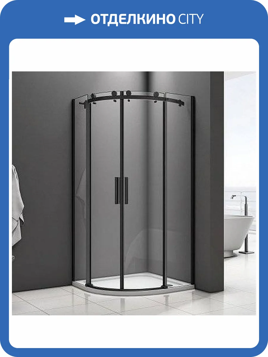 Душевой уголок Good Door Galaxy R-TD-90-C-B фото 6