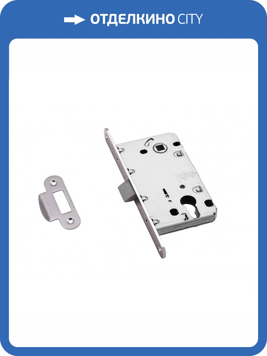 Межкомнатная защелка Archie LP 5112-CL матовый хром фото 2