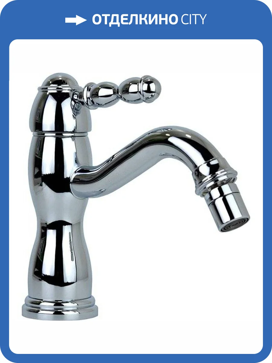 Смеситель для биде Bronze de Luxe Tiffany 1902CR хром фото 5