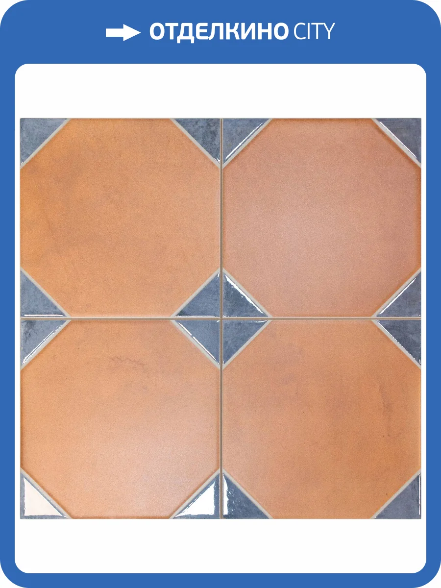 Керамогранит Realonda Ceramica Dover Cotto Blue 33.3x33.3 фото 6