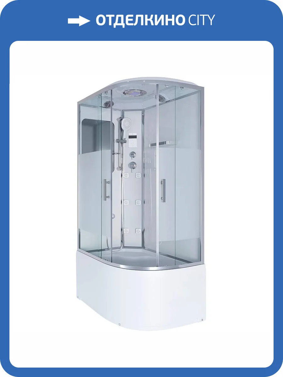 Душевая кабина Niagara Ultra 3100164L 120x80x220 с гидромассажем фото 11