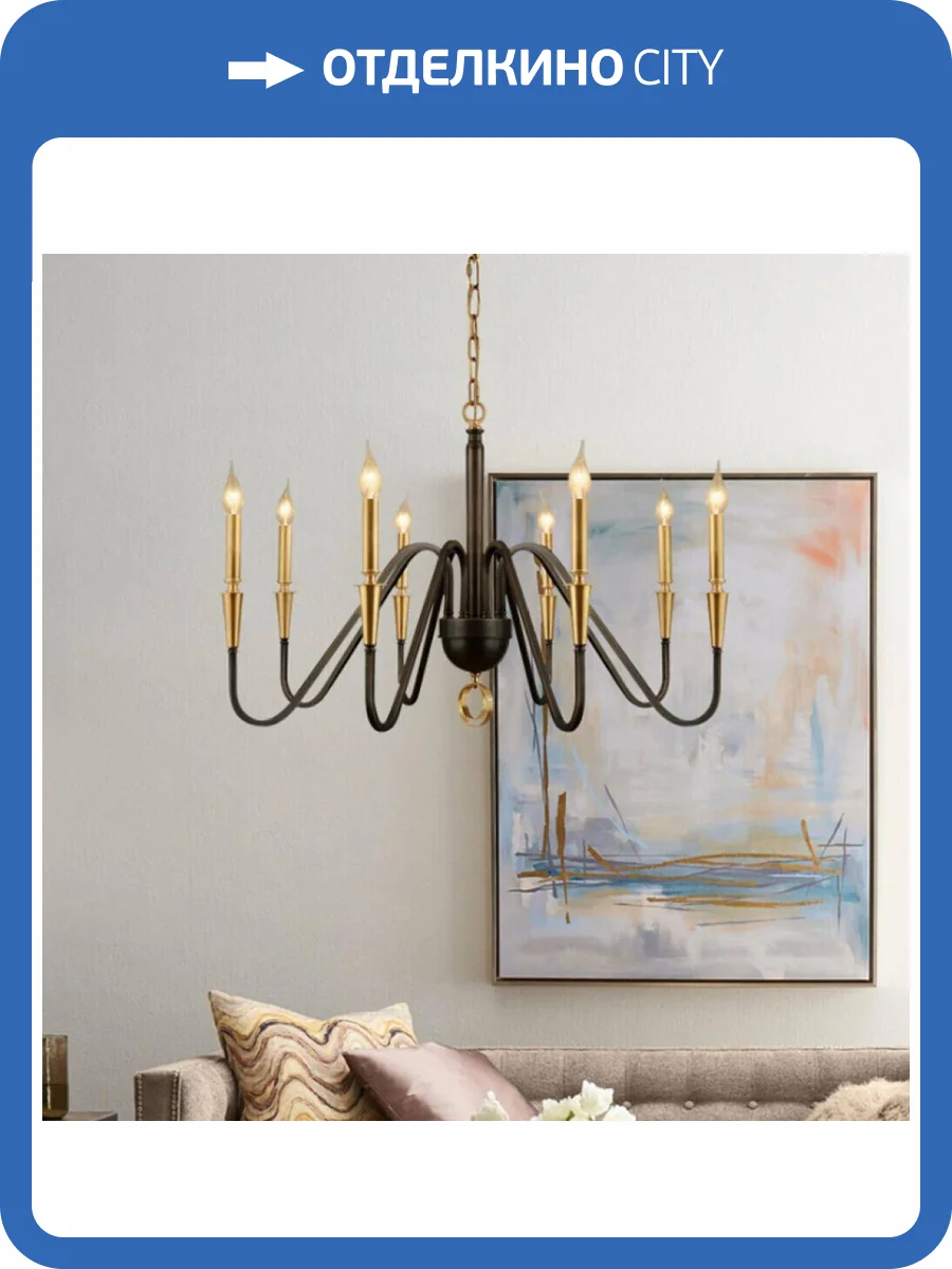 Люстра подвесная Alfa Light F1124-18 фото 2