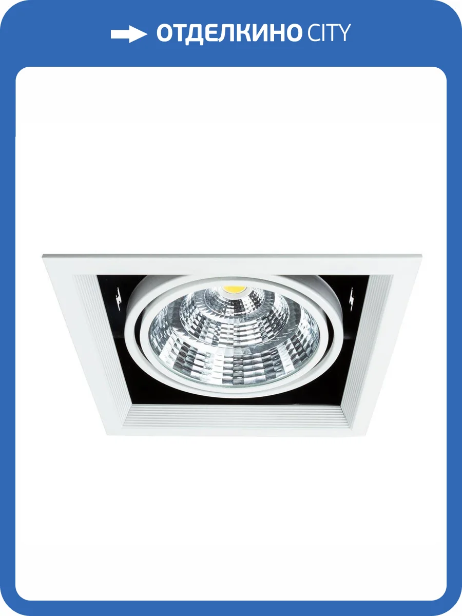 Встраиваемый светильник Arte Lamp Merga A8450PL-1WH фото 5