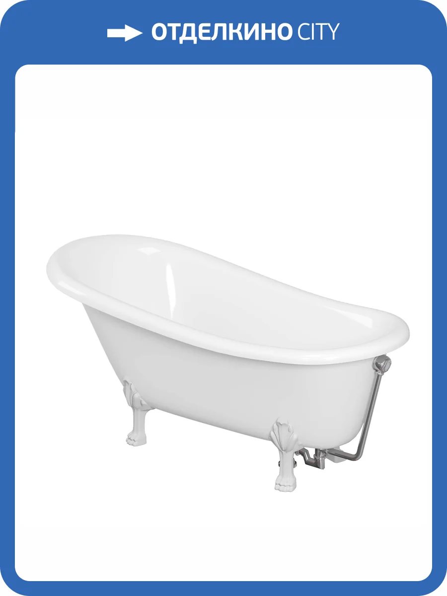 Ванна из искусственного камня Creto Corsica 24-1111 170x80 фото 5