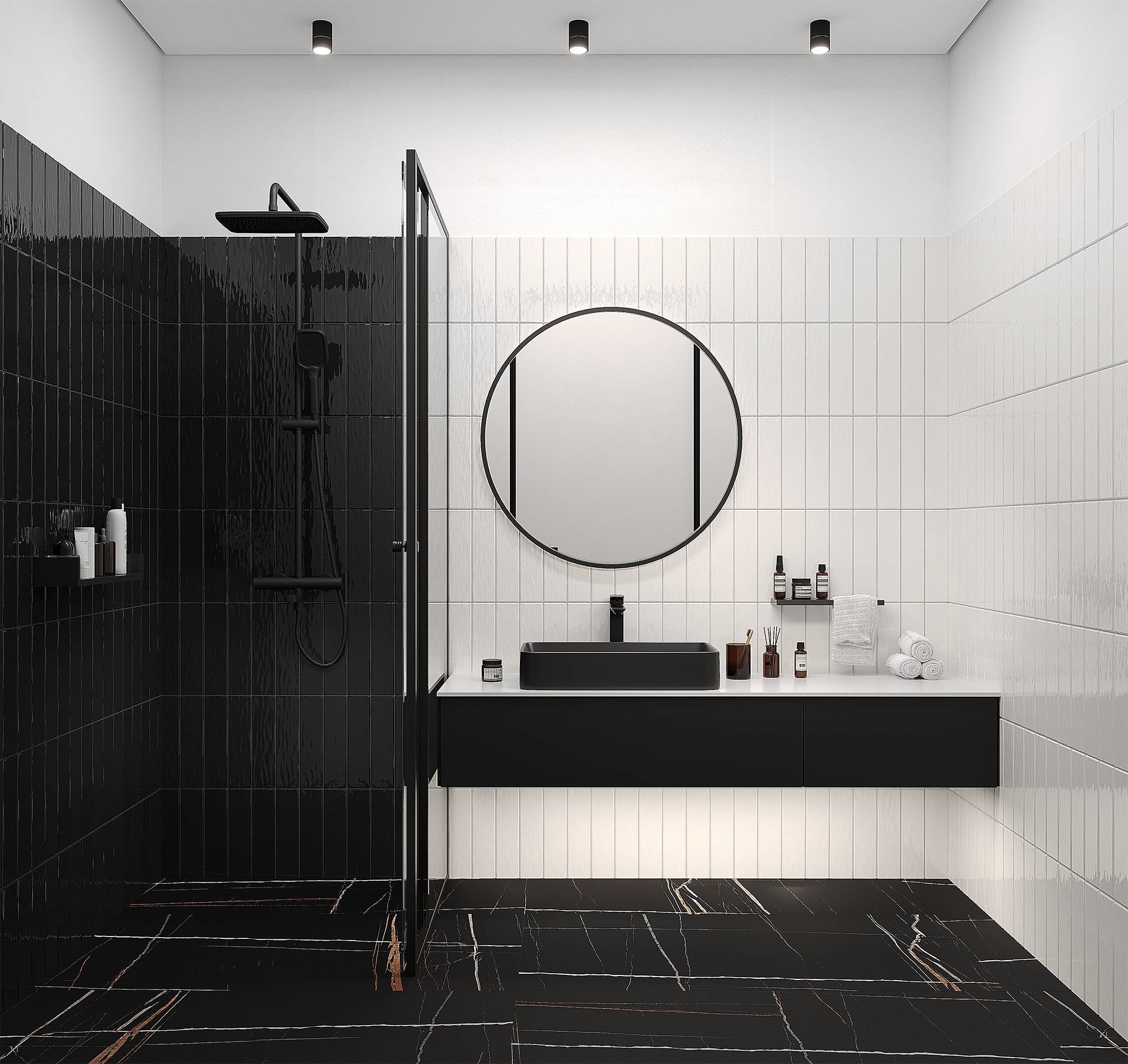 Керамическая плитка Smile Tile Liguria Fusion White 7.5x30 фото 2