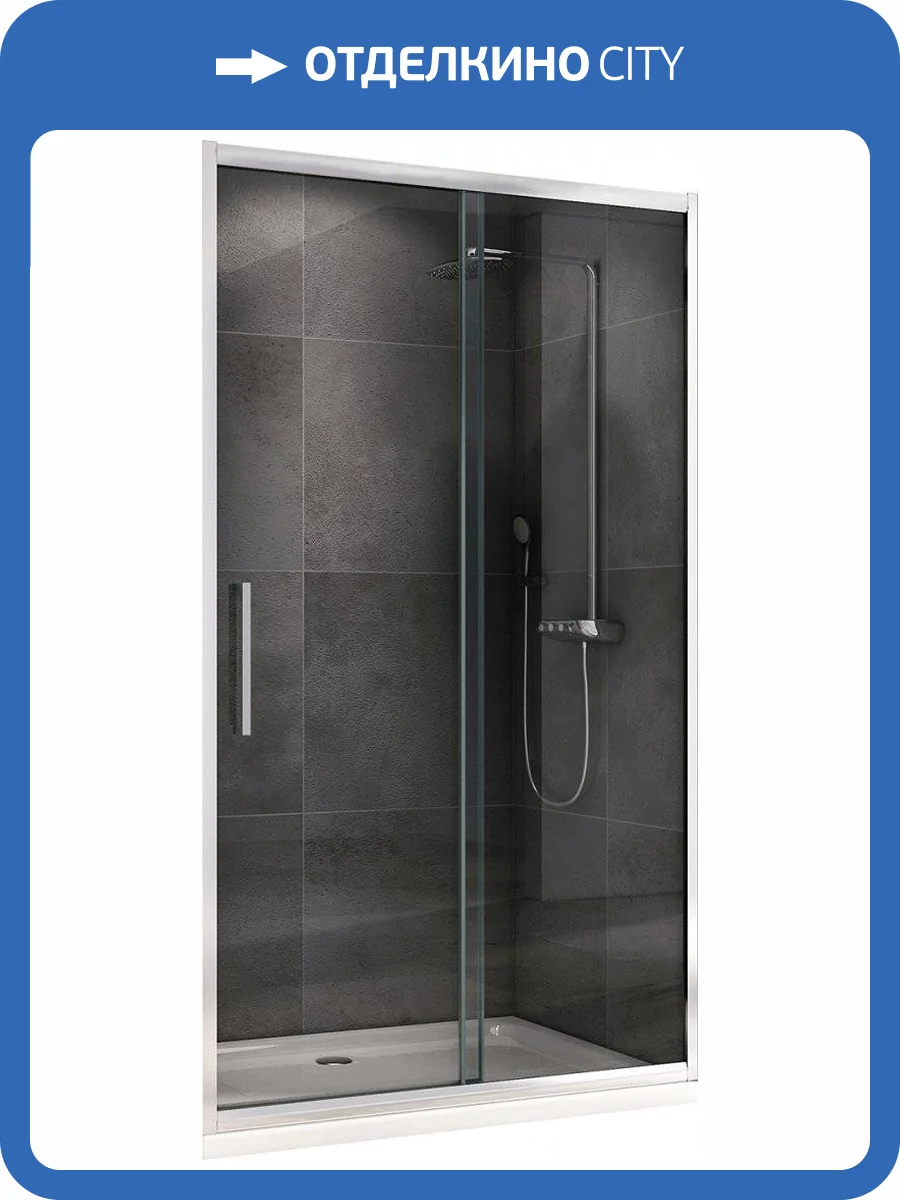 Дверь в нишу Abber Schwarzer Diamant AG30110H фото 6