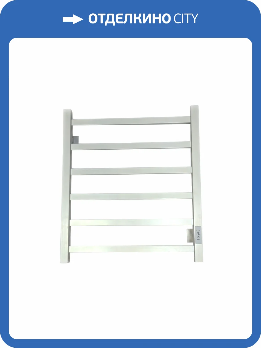 Полотенцесушитель электрический Comfysan Roma-K 016494 EC-6 60/40 белый матовый фото 3