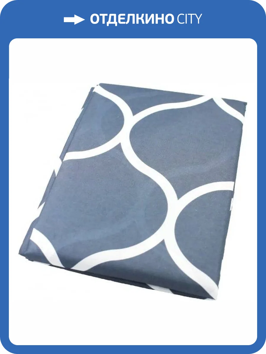 Штора для ванной Bath Plus ch-21301 180x180, белый, серый фото 2