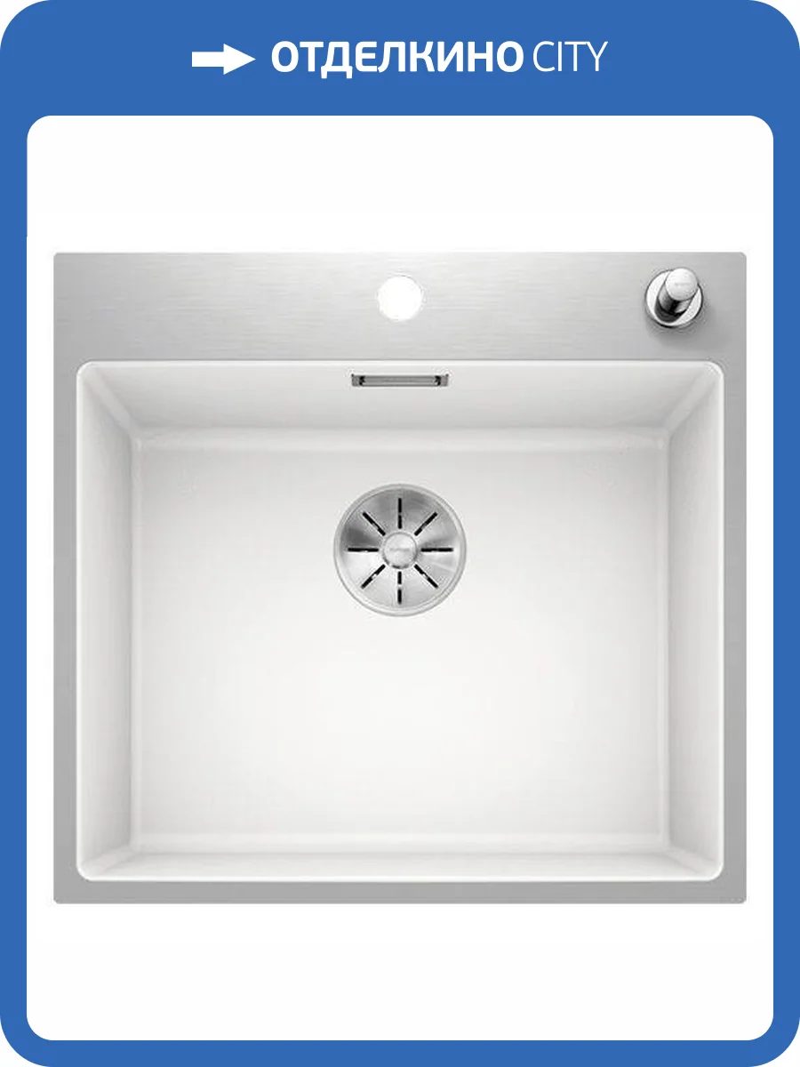 Мойка кухонная Blanco Subline 500-IF/A 524112 белый фото 5