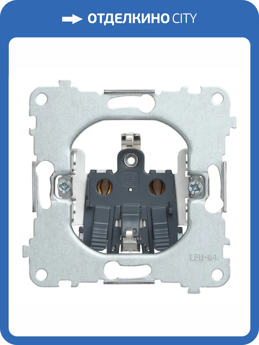 Механизм розетки 2к+з с безвинтовым подключением Rikett 32130 фото 2