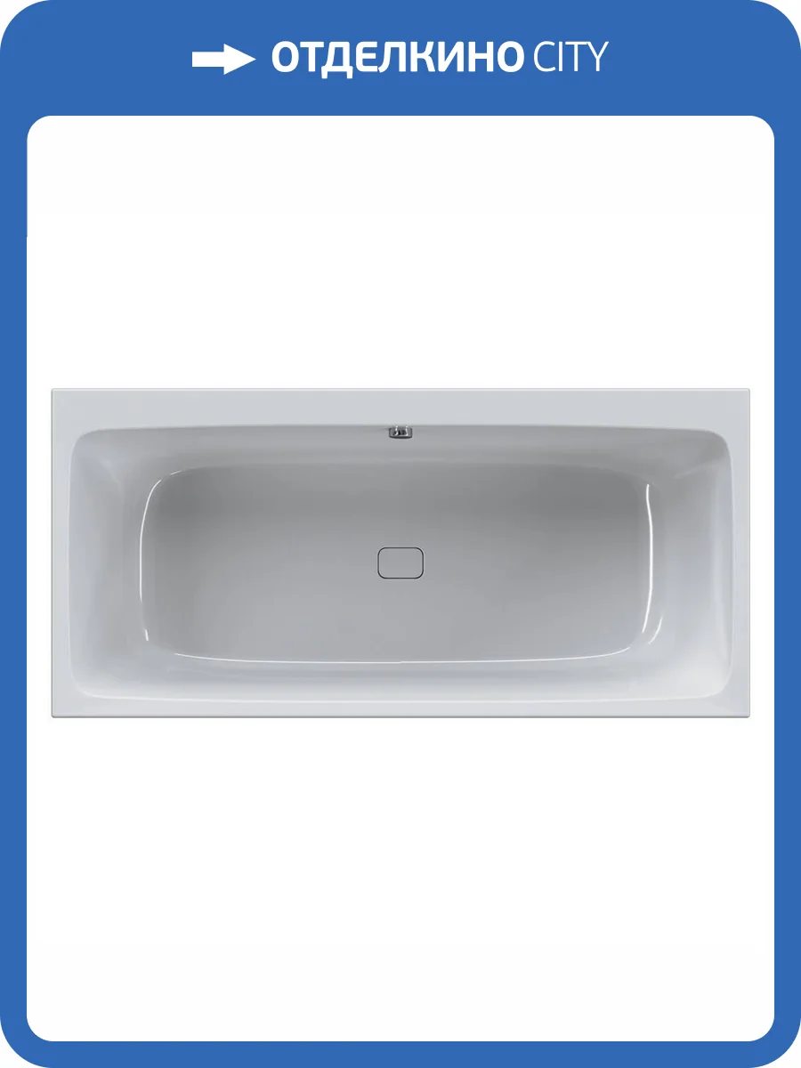 Акриловая ванна Am.Pm Func 170x80 с каркасом фото 12