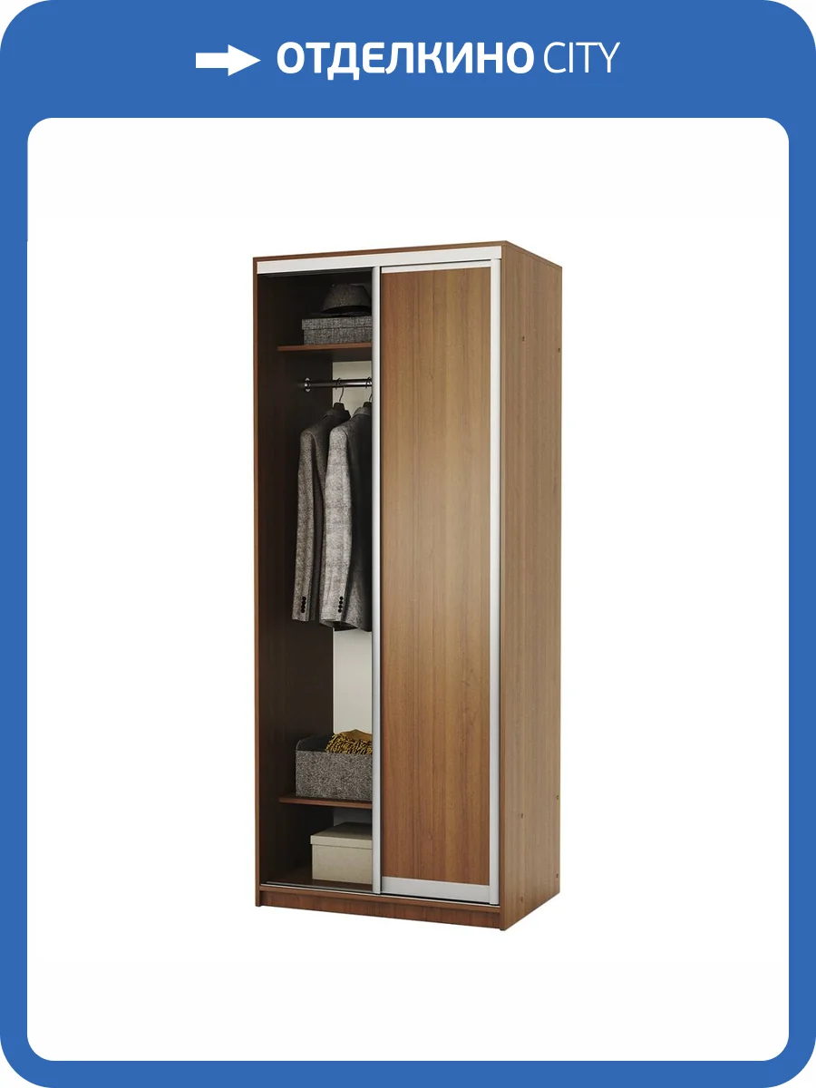 Шкаф-купе Шарм-Дизайн Премиум 170522803, орех фото 5