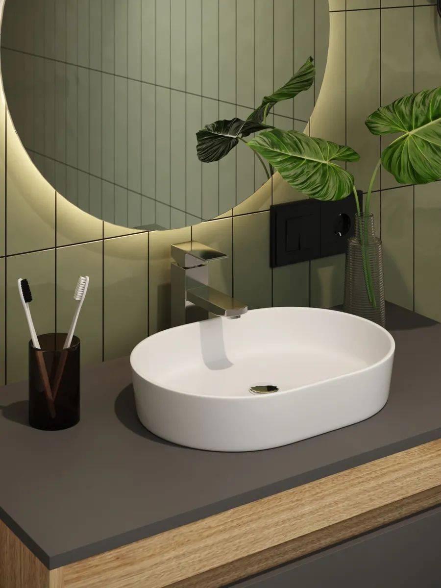 Смеситель для раковины Watersense Eva W00341 хром фото 5