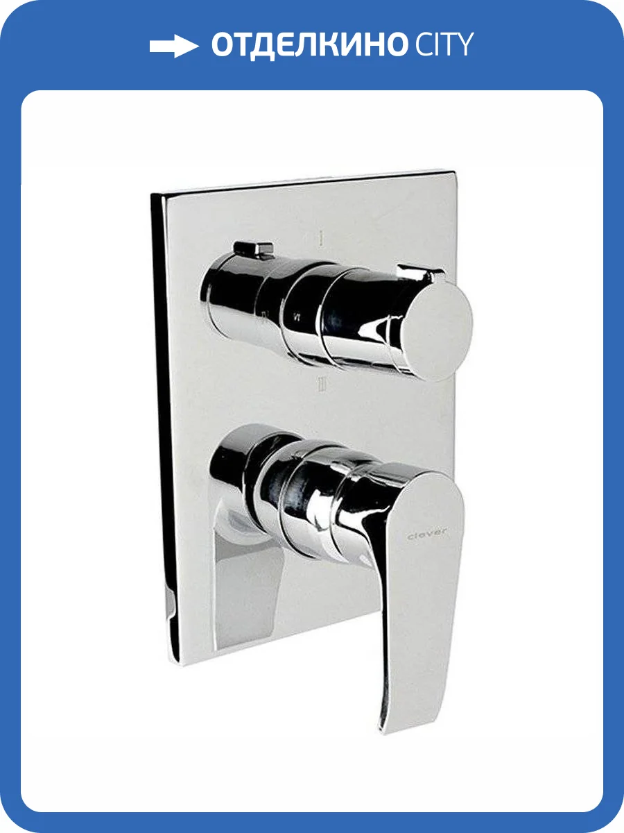 Смеситель для ванны Clever Paula 98747 фото 3