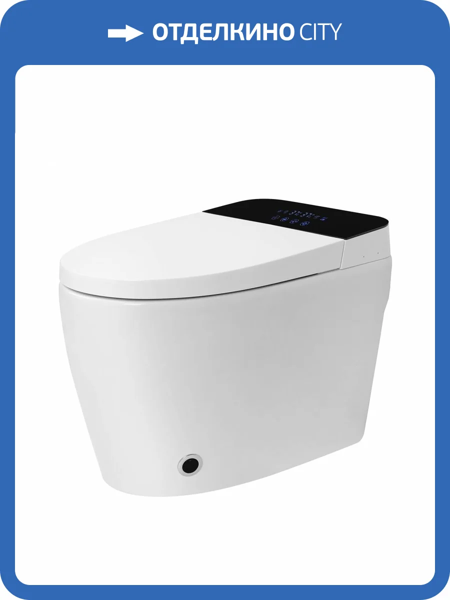 Унитаз приставной Abber Bequem AC1116S с функцией биде фото 12